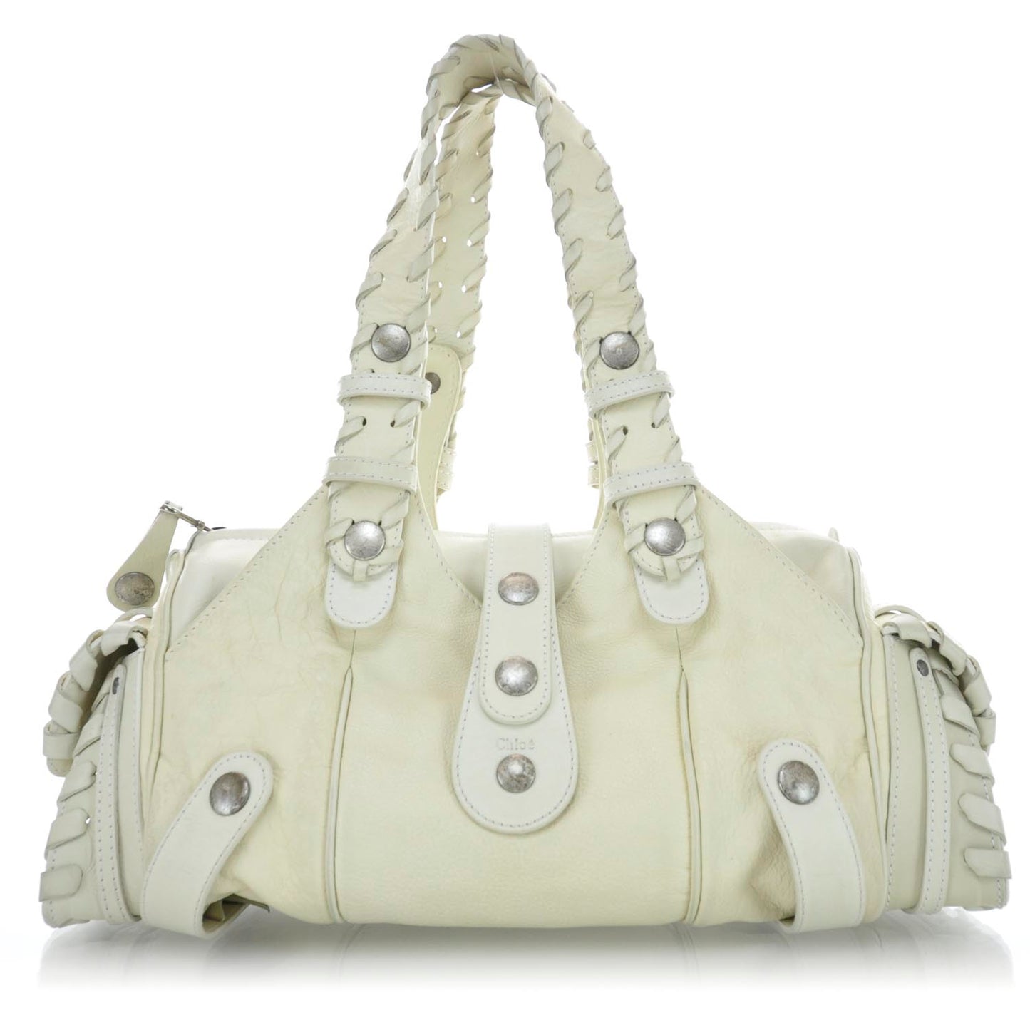 Calfskin Silverado Shoulder Bag Ivory