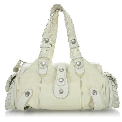 Chloe Calfskin Silverado Shoulder Bag Ivory 1 of 9