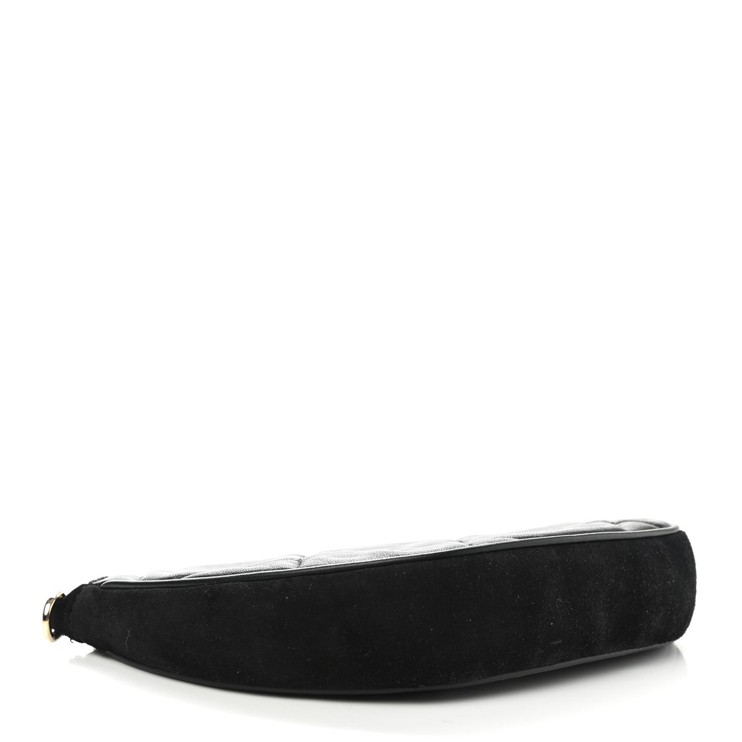Burberry Lambskin Quilted Olympia Pouch Black 3 of 6