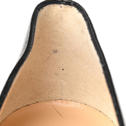 Christian Louboutin Shiny Nappa Pigalle Follies 100 Pumps 39 Black 9 of 11