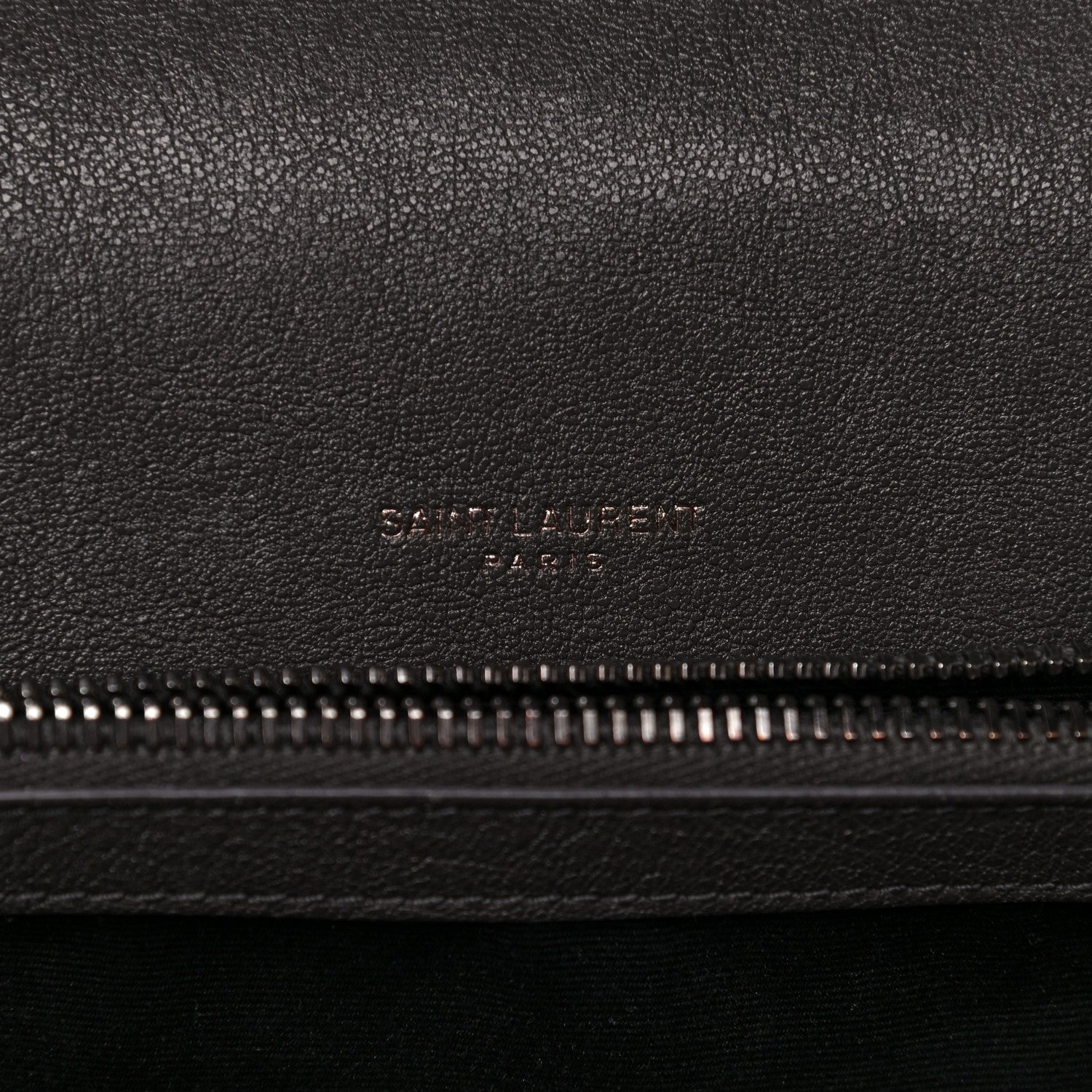 Saint Laurent Sheepskin Matelasse Chevron Monogram Medium College Bag Asphalt 7 of 21
