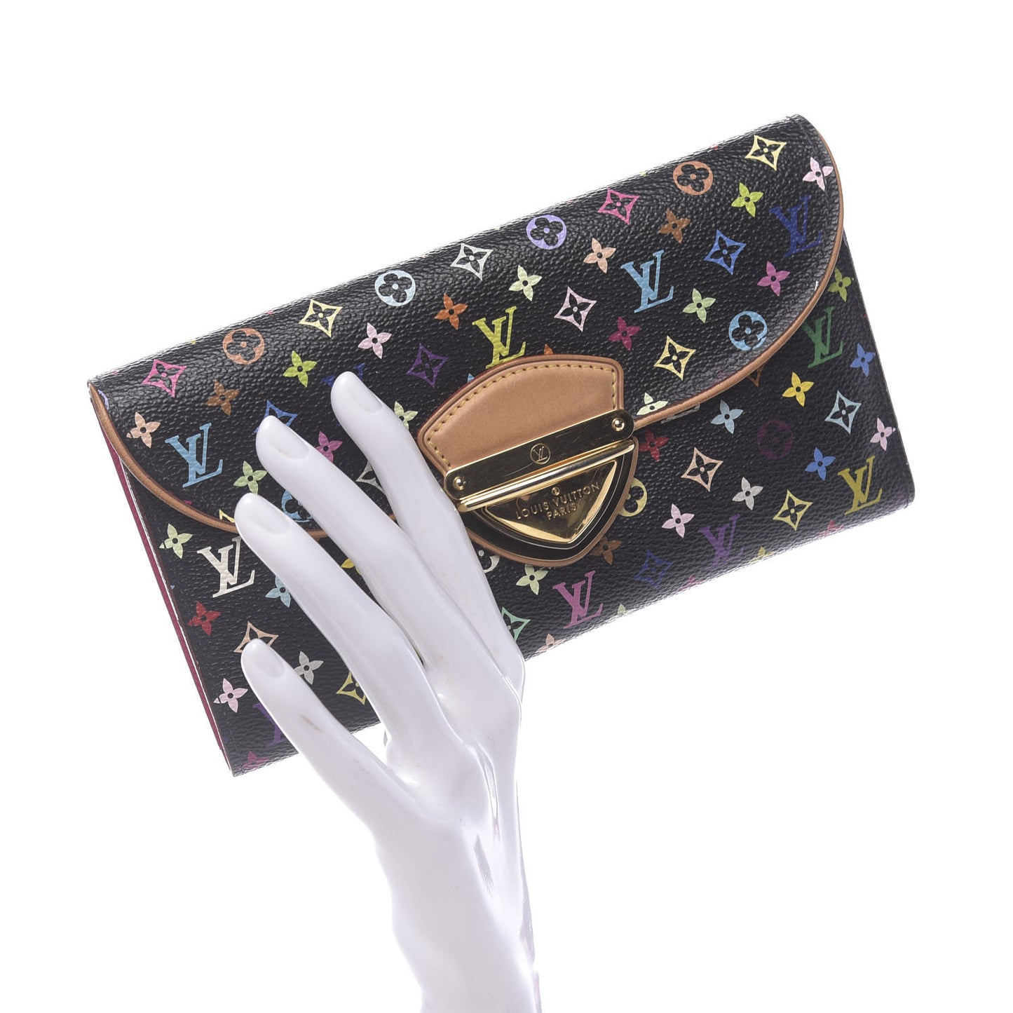 Monogram Multicolor Eugenie Wallet Black Grenade