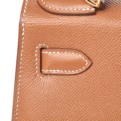 Hermes Epsom Kelly Sellier 28 Gold 13 of 37