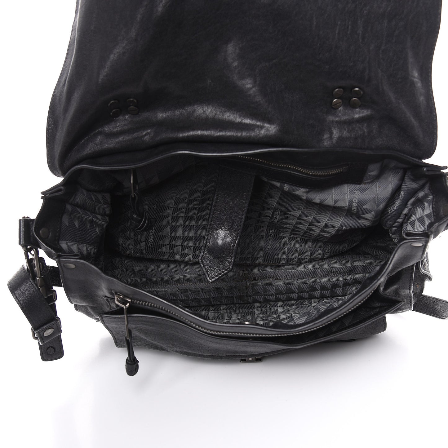 Lambskin Medium PS1 Satchel Black