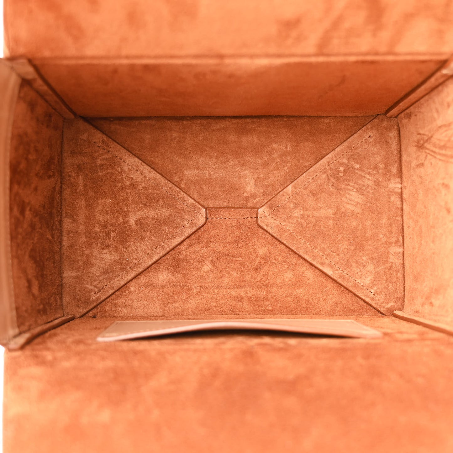 Calfskin Monogram Take Away Box Dusty Vintage Brown Gold