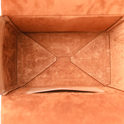 Saint Laurent Calfskin Monogram Take Away Box Dusty Vintage Brown Gold 5 of 11