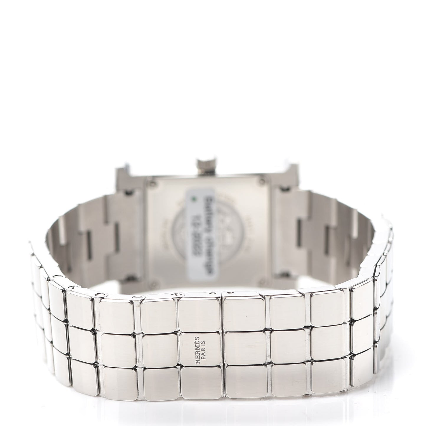Stainless Steel Diamond Mother of Pearl 21mm Heure H Hour Quartz Watch