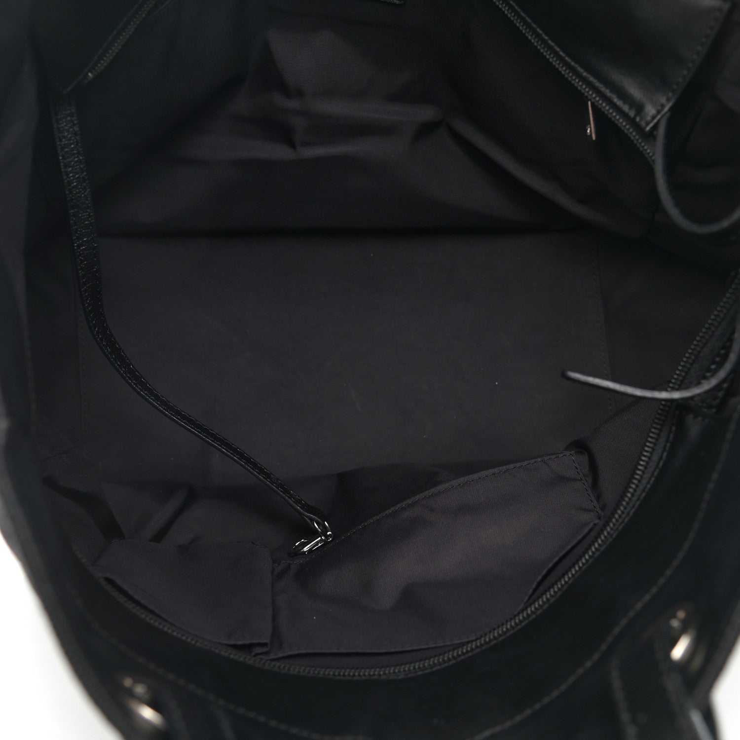 Chanel Coated Canvas Quilted Large Paris Biarritz Tote Black 6 of 15