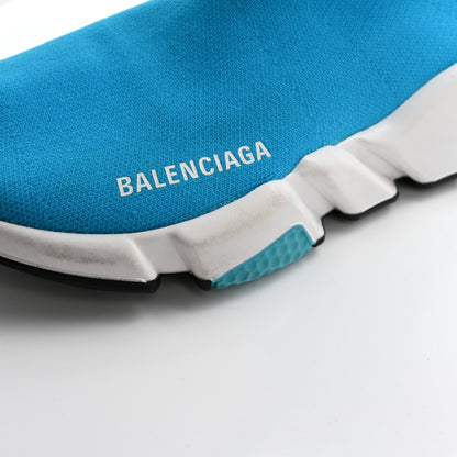Balenciaga Neoprene Knit Womens Speed Sneakers 36 Turquoise Azur 11 of 12