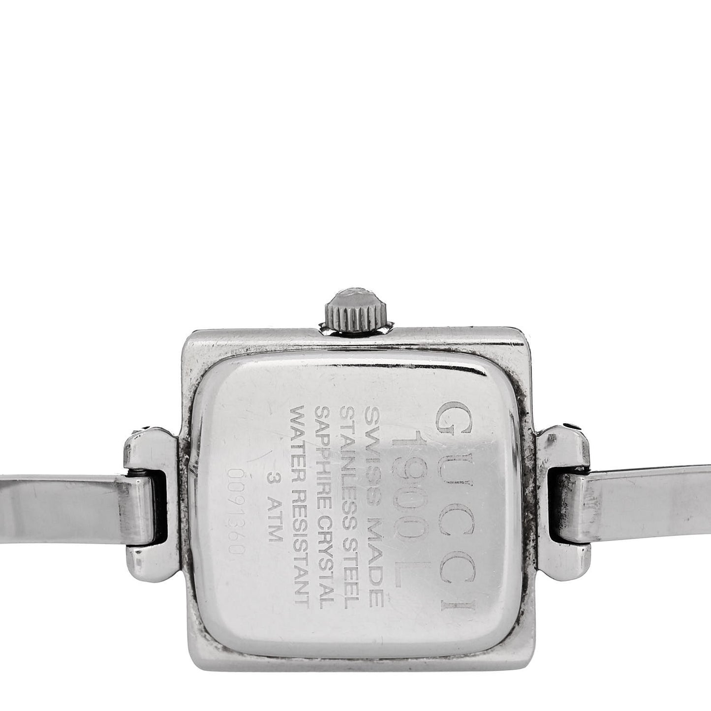 Stainless Steel 19mm 1900L Quartz Watch Black