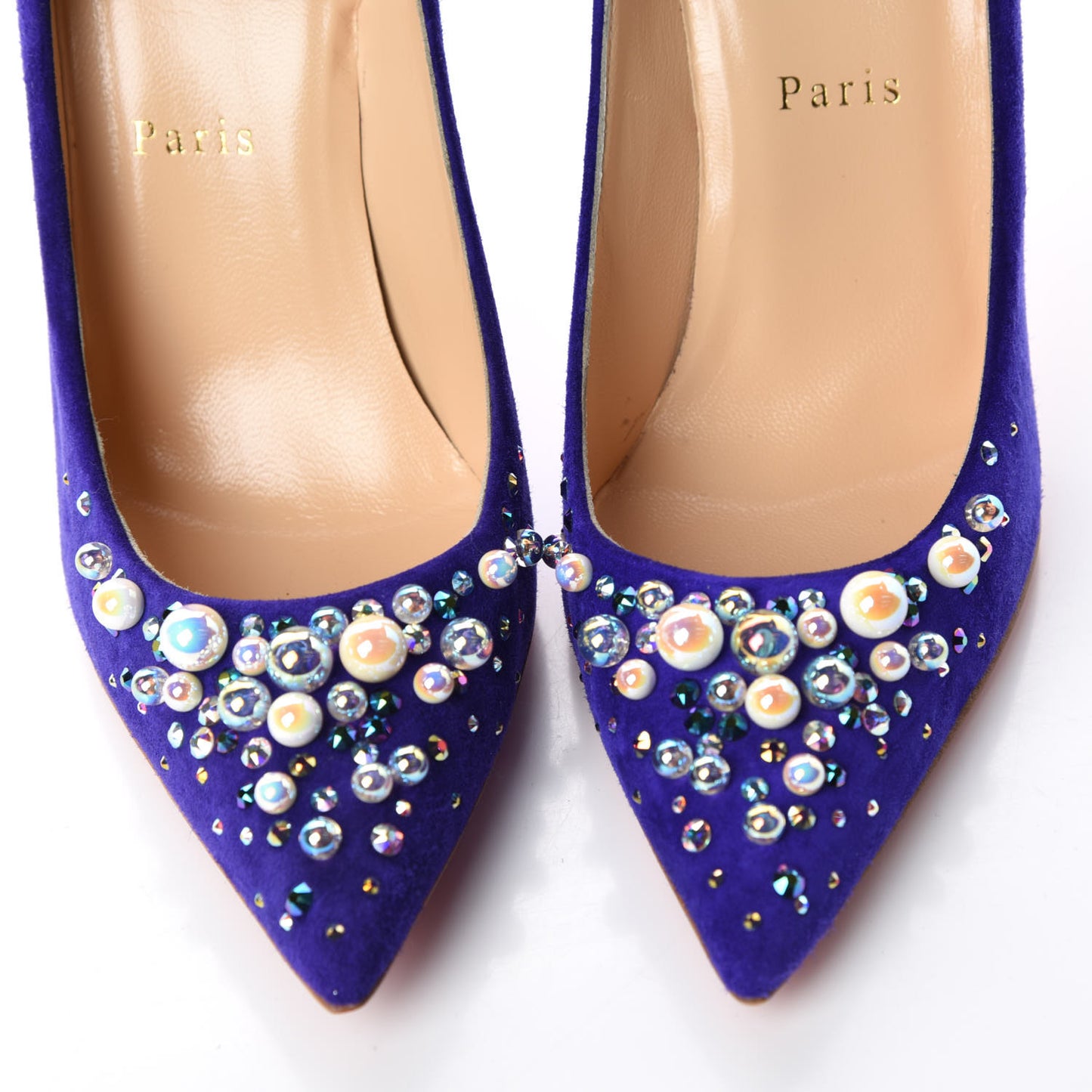 Suede Candidate 100 Pumps 37.5 Purple Pop