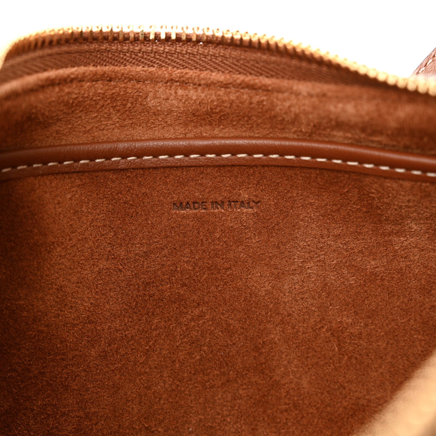 Celine Smooth Calfskin Medium Strap Ava Shoulder Bag Tan 6 of 11