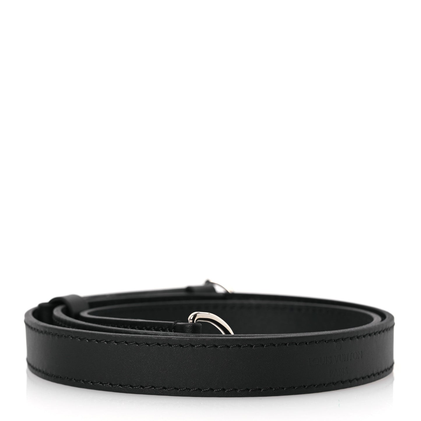 Calfskin 20mm Adjustable Shoulder Strap Black