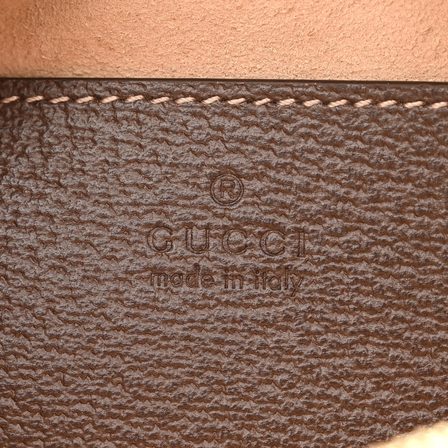 GG Supreme Monogram Web Mini Ophidia Shoulder Bag Brown