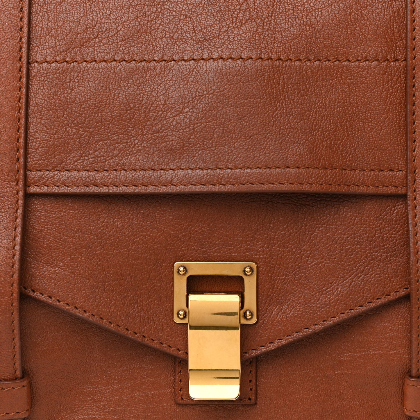Lambskin Large PS1 Satchel Saddle