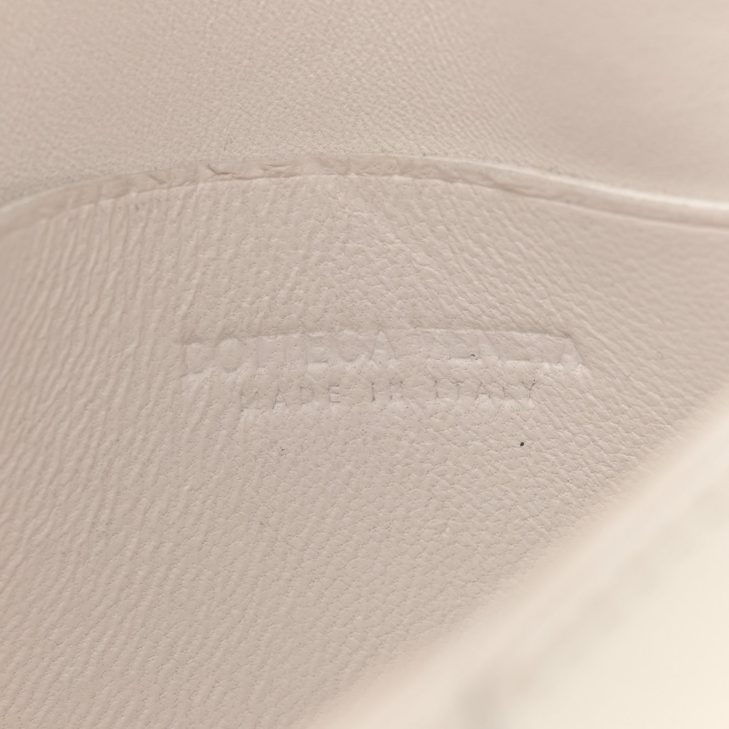 Lambskin Maxi Intrecciato Extra Mini Cassette Crossbody Bag White