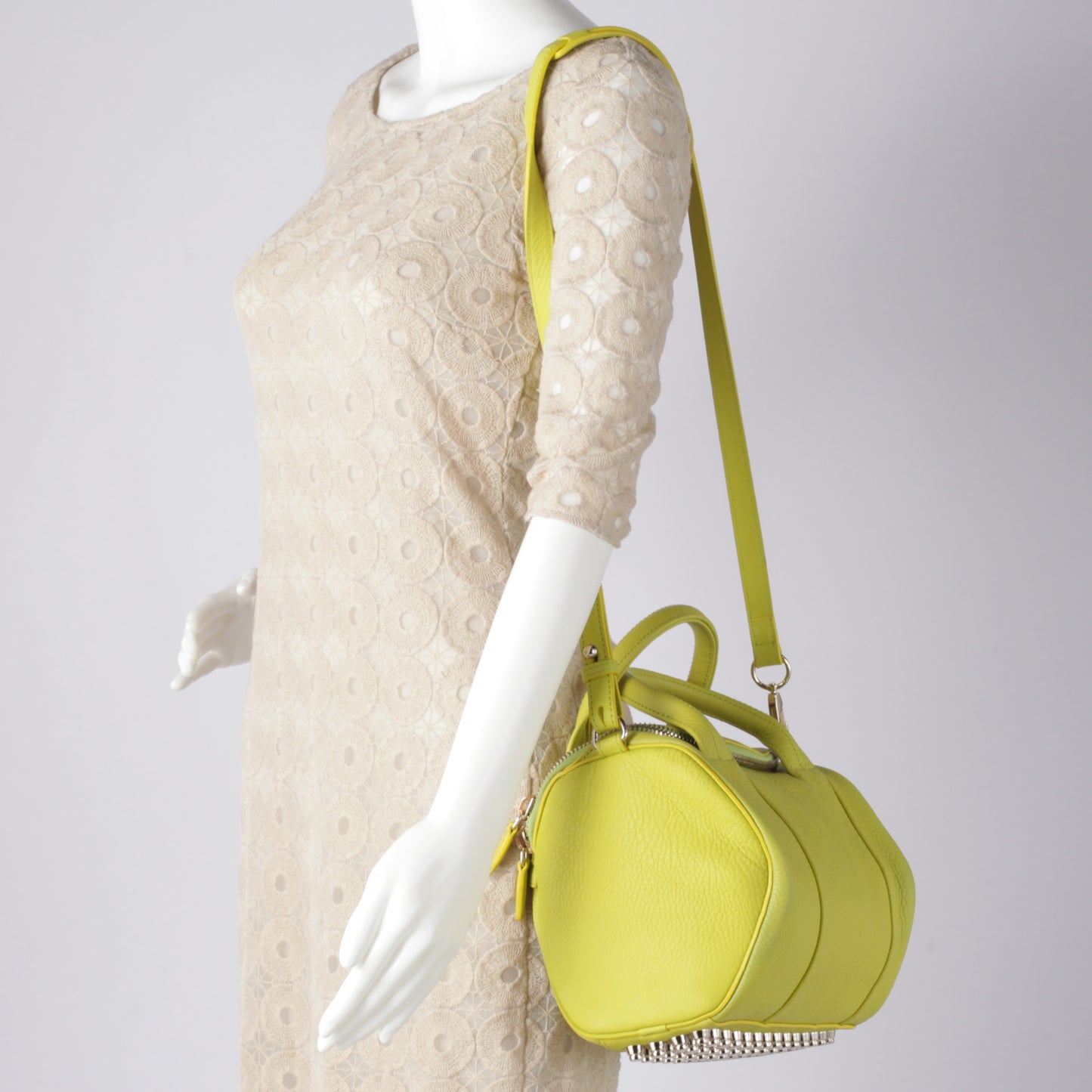 Pebbled Leather Rockie Acid w Pale Gold Hardware