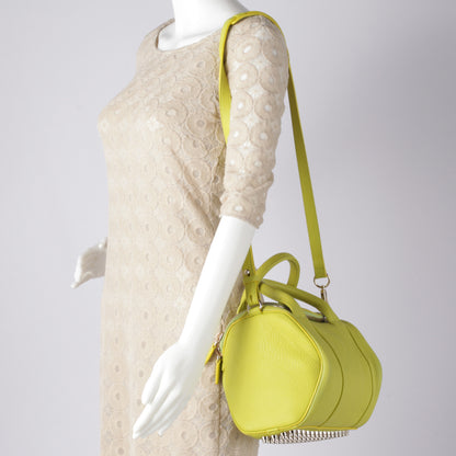 Alexander Wang Pebbled Leather Rockie Acid w Pale Gold Hardware 2 of 7