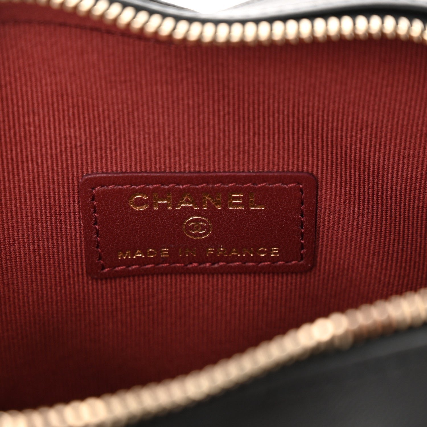 Chanel Lambskin Quilted CC In Love Heart Clutch With Chain Black 6 of 10