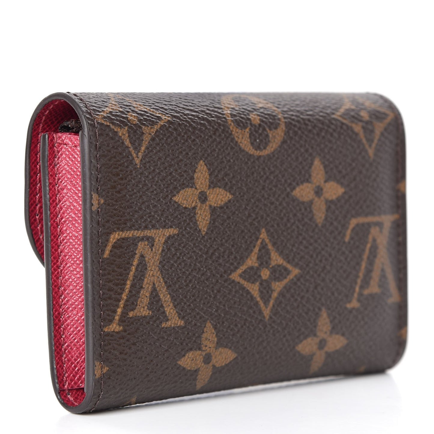Monogram Rosalie Coin Purse Fuchsia