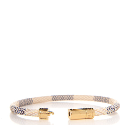 Louis Vuitton Damier Azur Keep It Bracelet 17 4 of 4