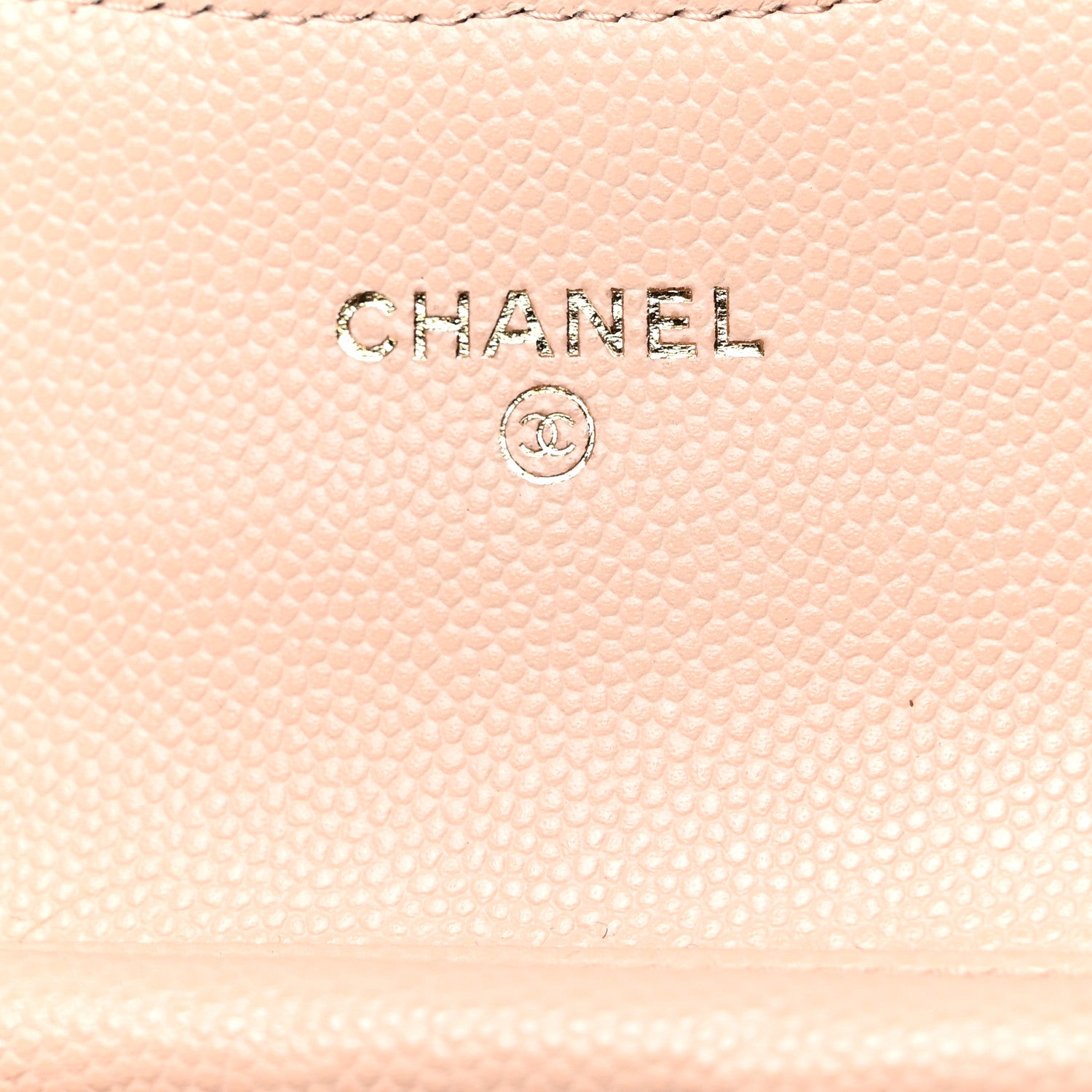 Chanel Caviar Quilted Mini Clutch With Chain Light Beige 6 of 8