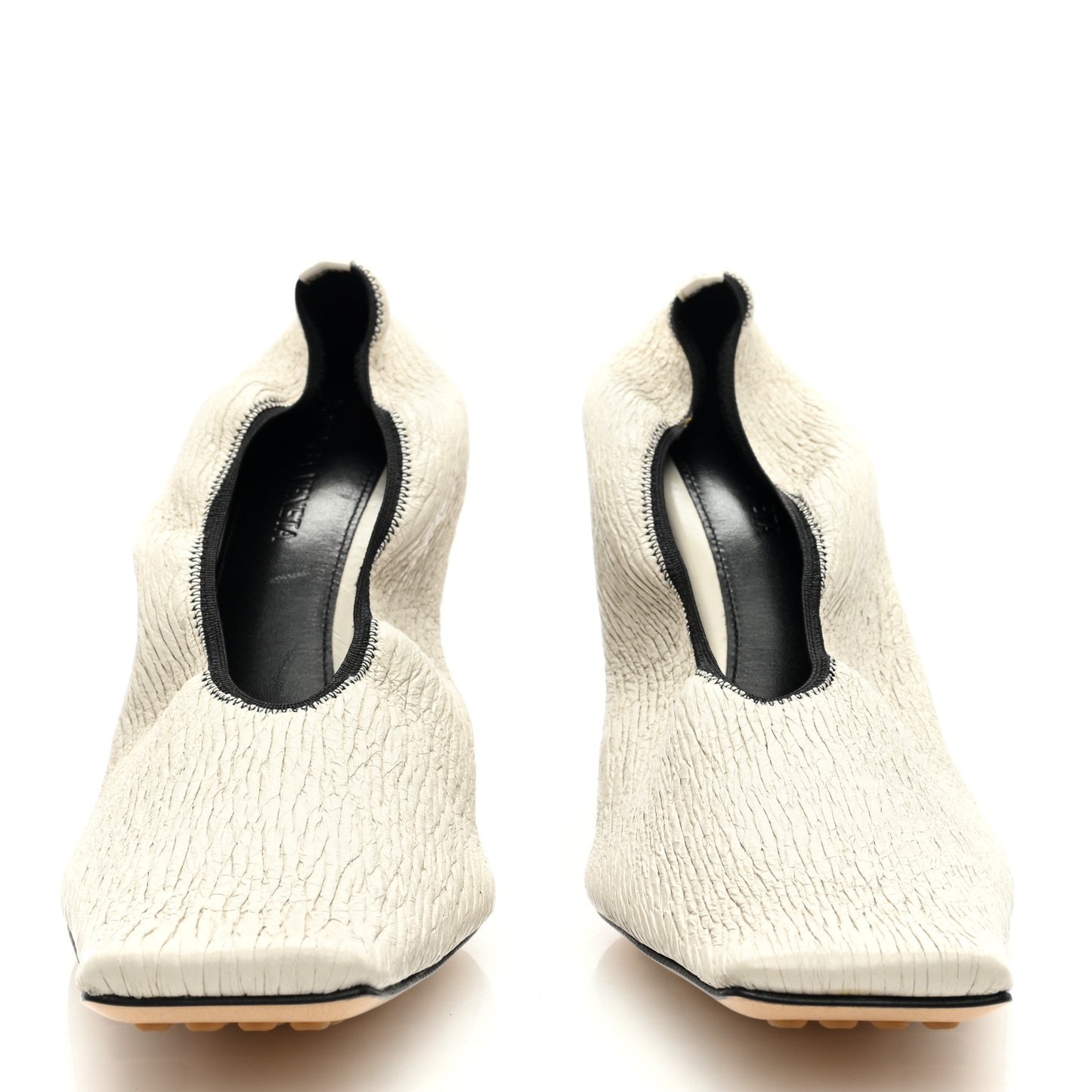 Crunch Calfskin Sharpei Pumps 39.5 Trench