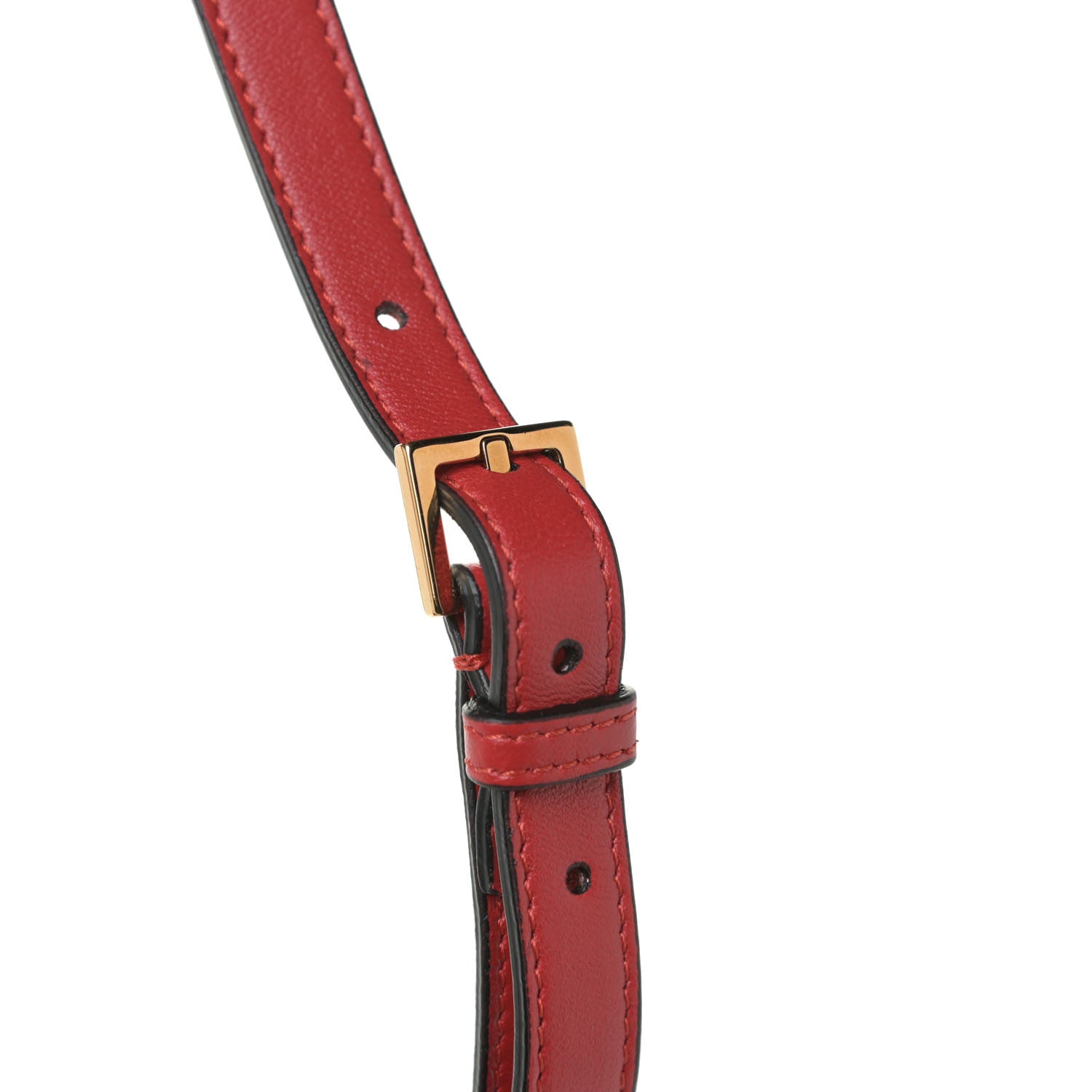 Versace Nappa Quilted Medusa Bucket Bag Red 11 of 11
