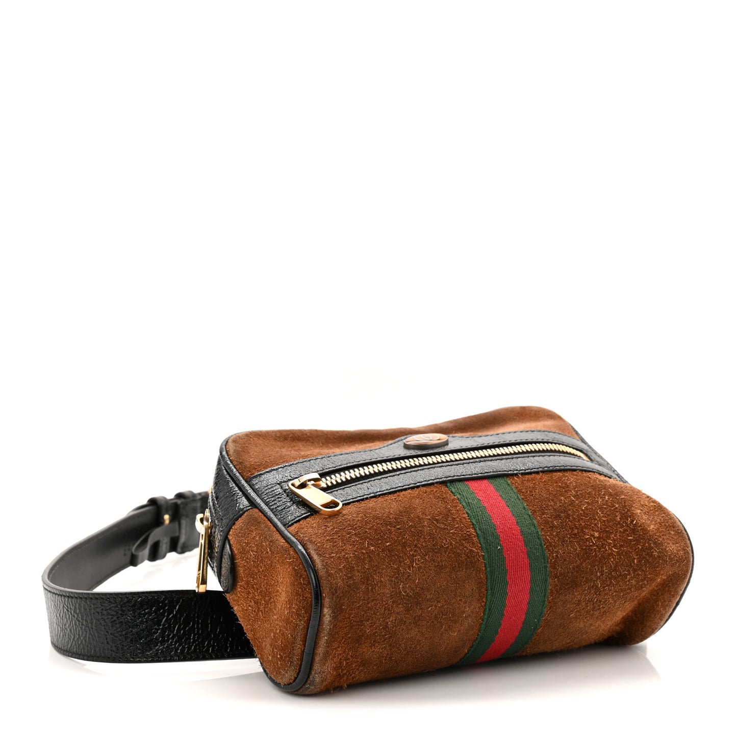 Suede Small Ophidia Belt Bag 95 38 Brown