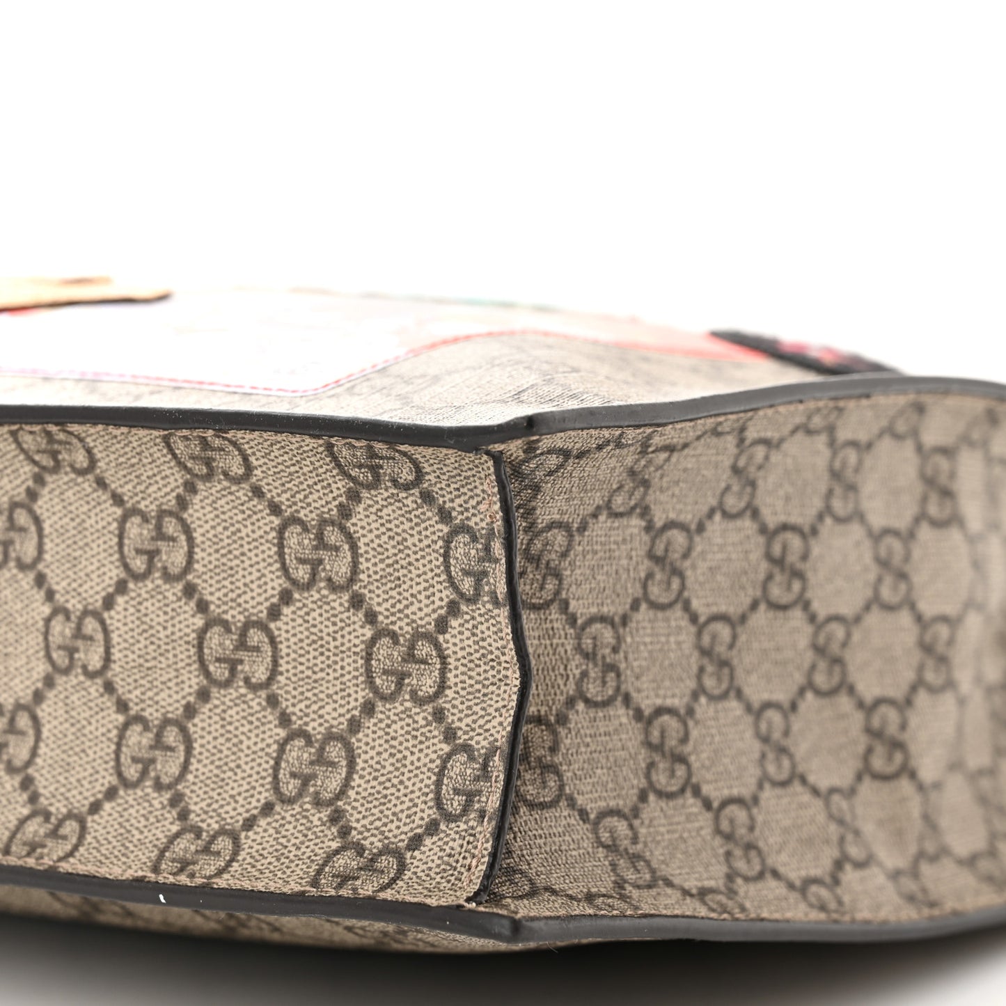Soft GG Supreme Monogram Courrier Vertical Tote Beige New Acero