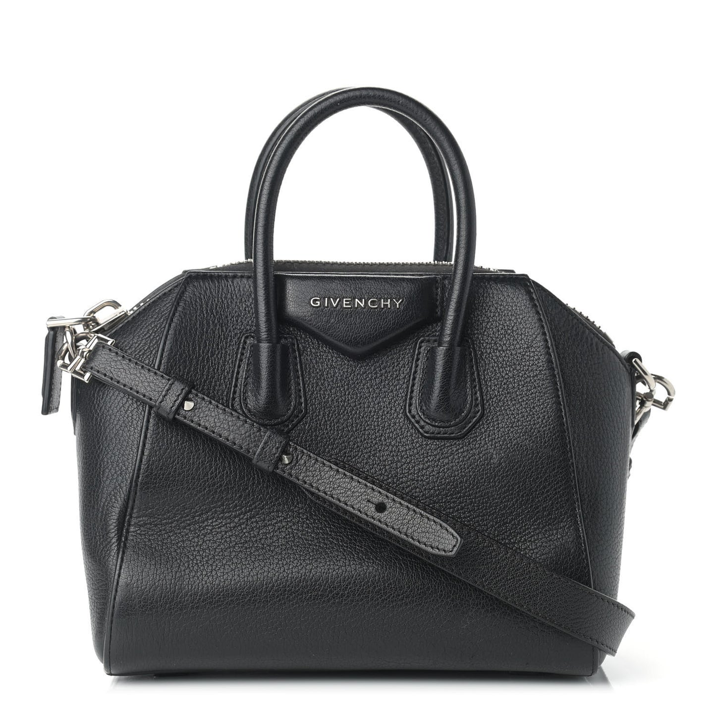Sugar Goatskin Mini Antigona Black