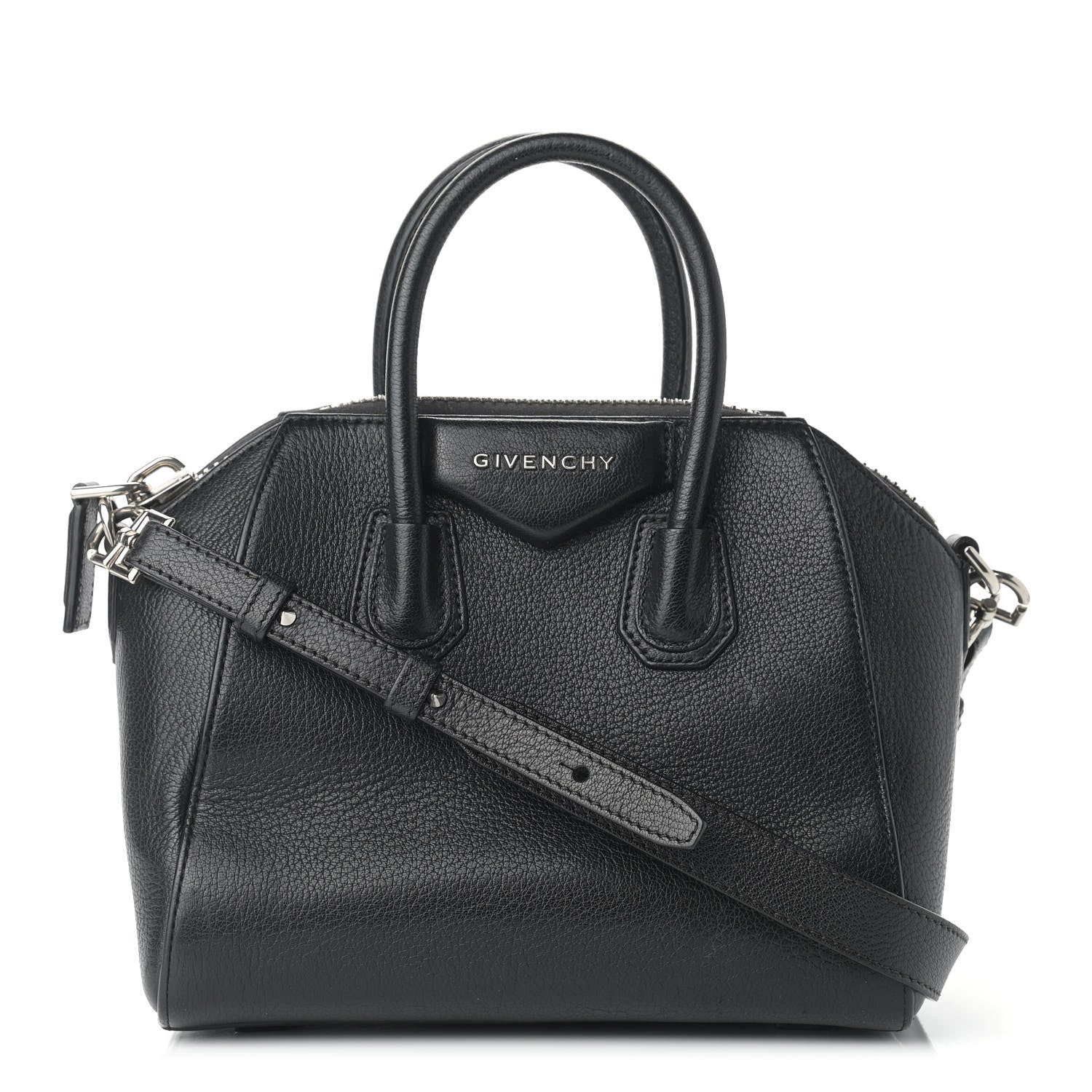 Givenchy Sugar Goatskin Mini Antigona Black 1 of 12