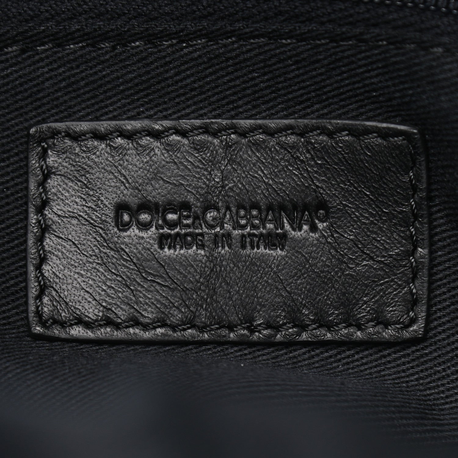 Dolce & Gabbana Woven Raffia Crochet Tote Black Multicolor 7 of 10
