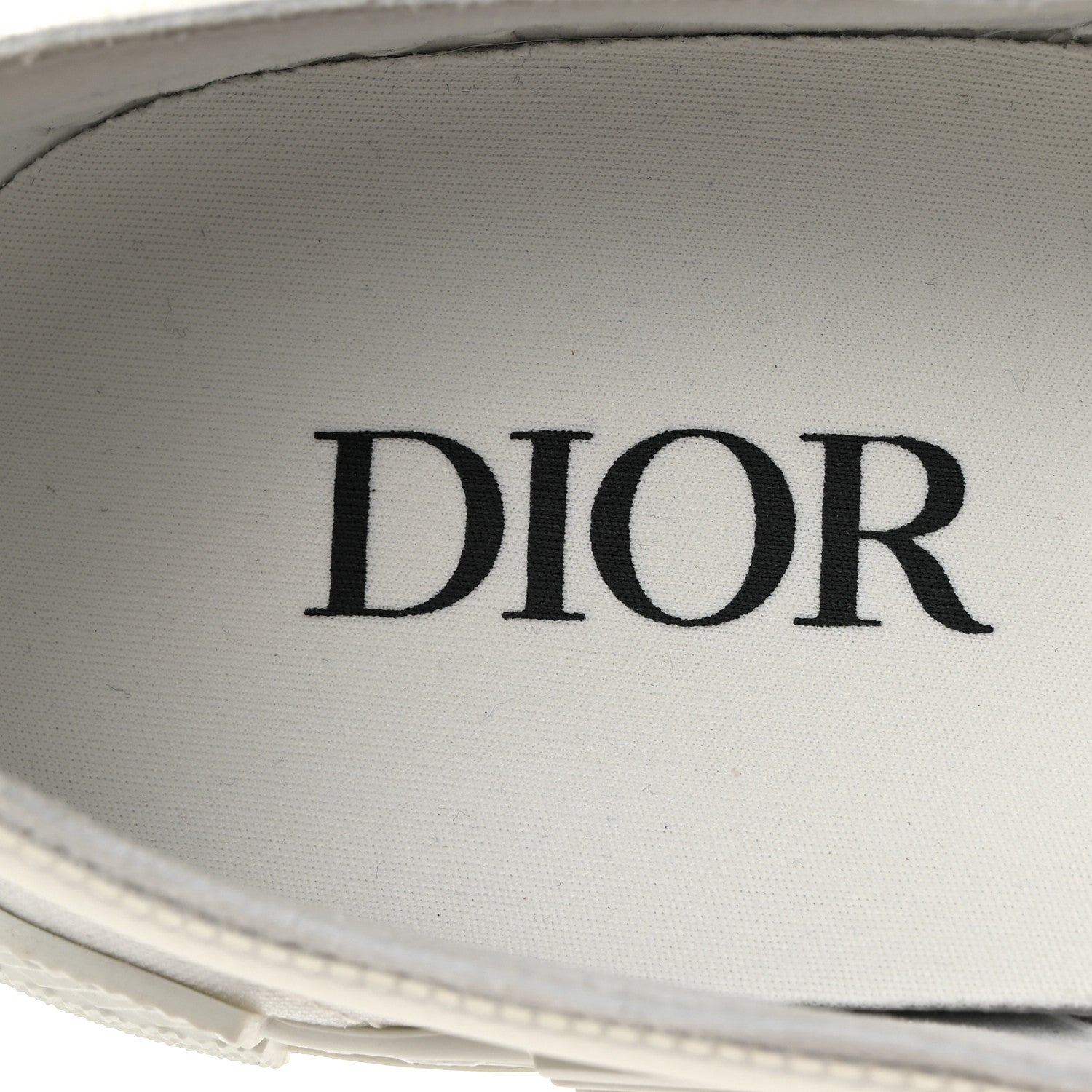Christian Dior Technical Canvas Oblique Mens B23 Slip On Sneakers 39 White 6 of 9