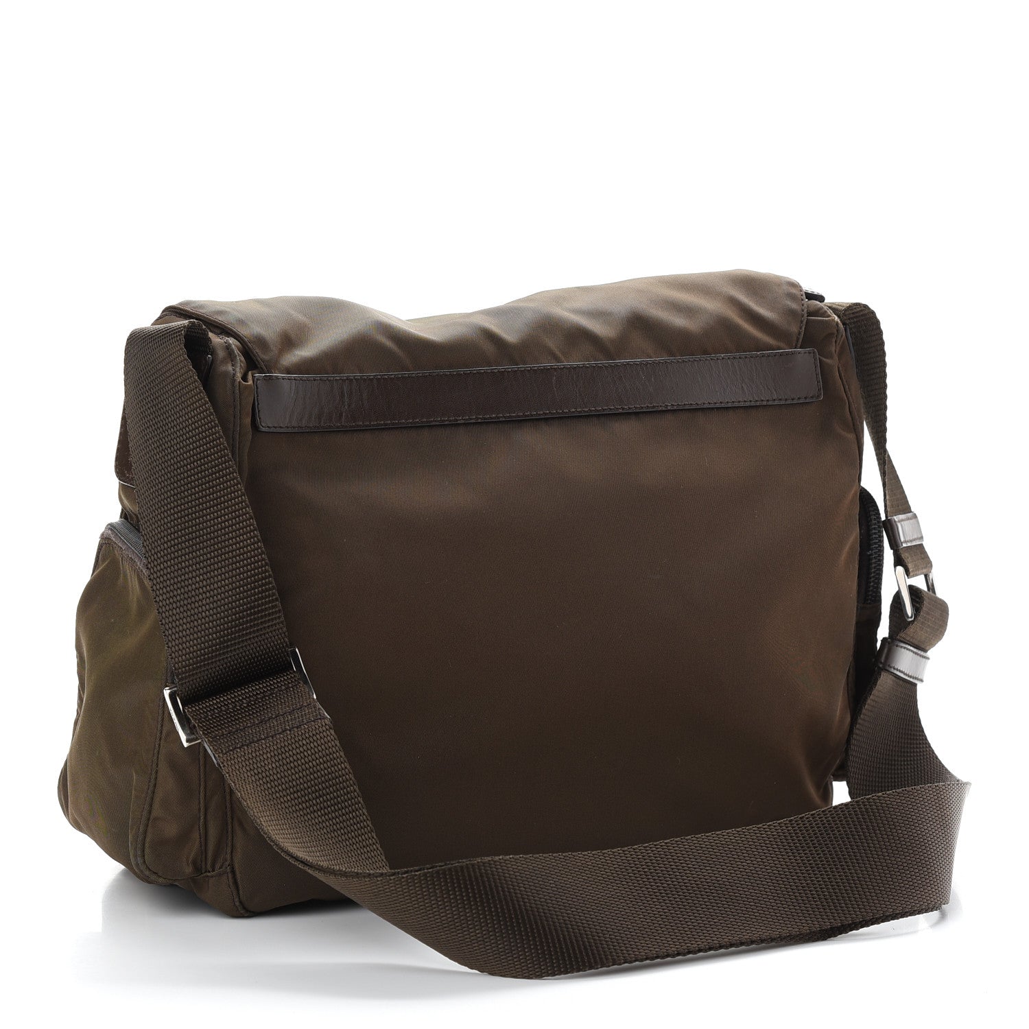 Prada Nylon Vela Sport Messenger Bag Bruciato 3 of 10