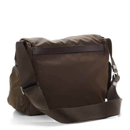 Prada Nylon Vela Sport Messenger Bag Bruciato 3 of 10