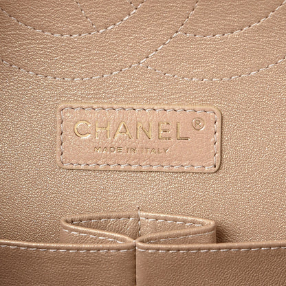 Chanel Pearly Caviar Quilted Jumbo Double Flap Gold 7 of 9