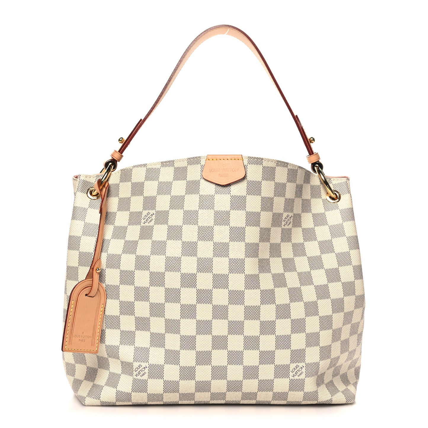 Damier Azur Graceful PM Rose Ballerine