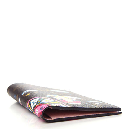 Louis Vuitton Monogram 2020 Christmas Animation Big Wheel Passport Cover Rose Ballerine 4 of 7