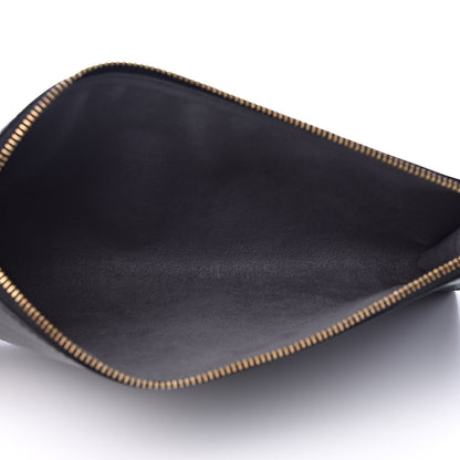 Louis Vuitton Epi Pochette Accessories 24 Black 5 of 7