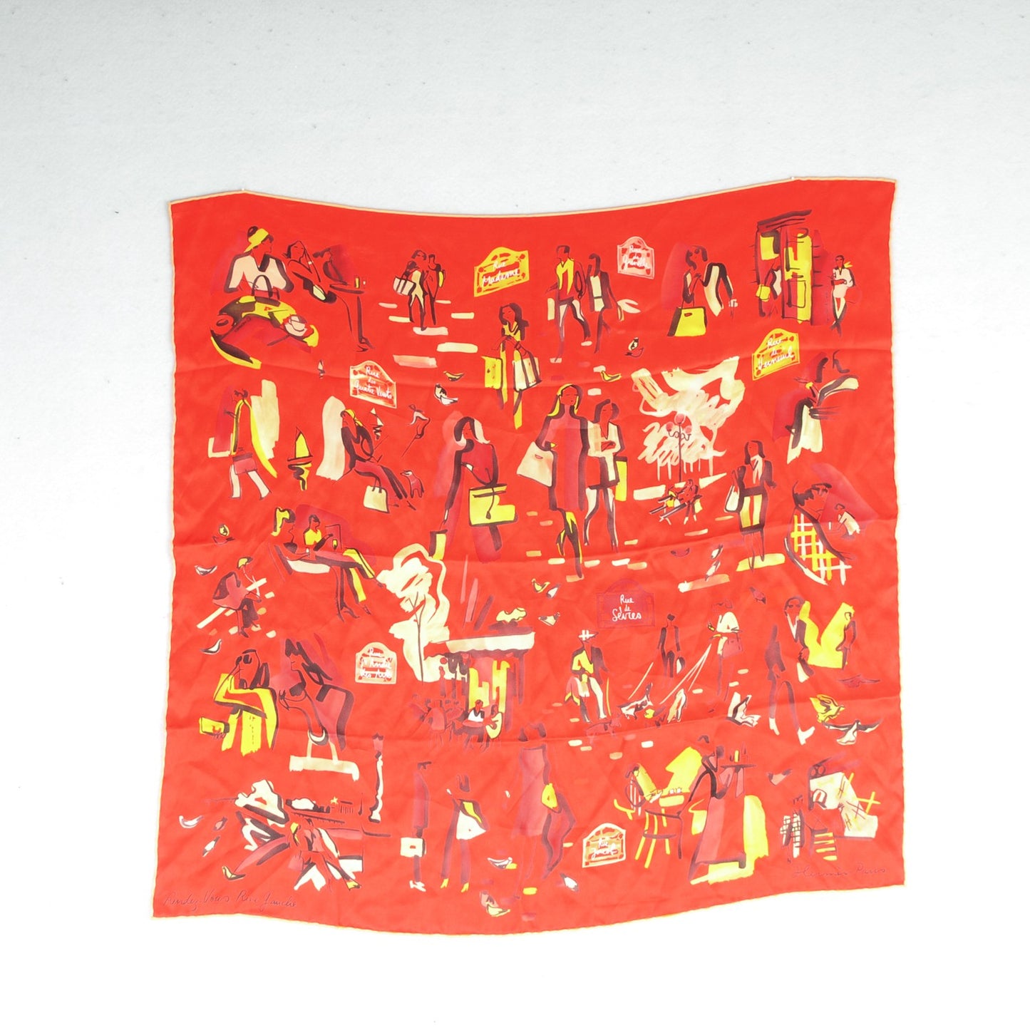 Silk Rendez Vous Rive Gauche Scarf 70