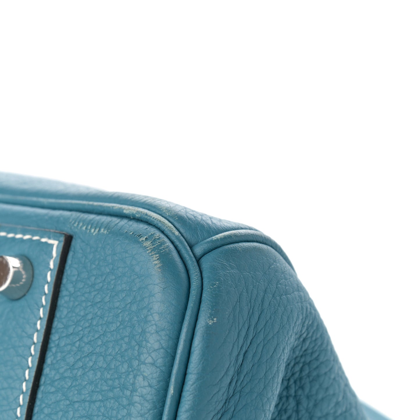 Taurillon Clemence HAC Travel Birkin 50 Blue Jean