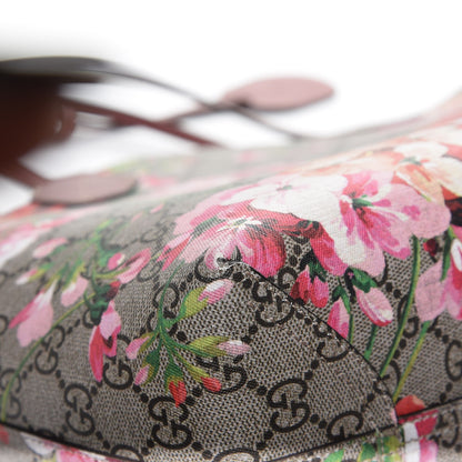 Gucci GG Supreme Monogram Blooms Medium Reversible Tote Beige Multicolor Dry Rose 12 of 15