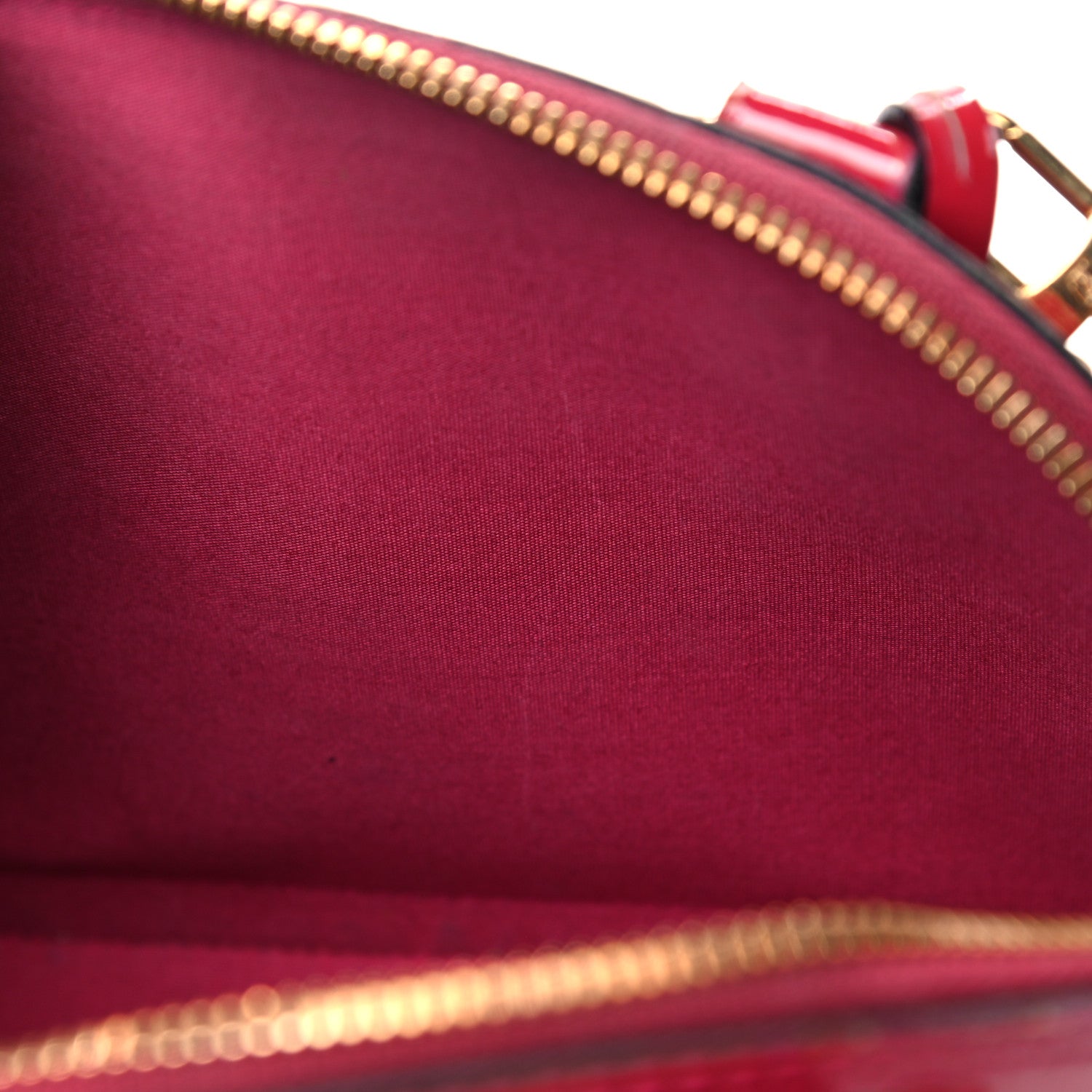 Louis Vuitton Vernis Alma BB Rose Indien 9 of 19