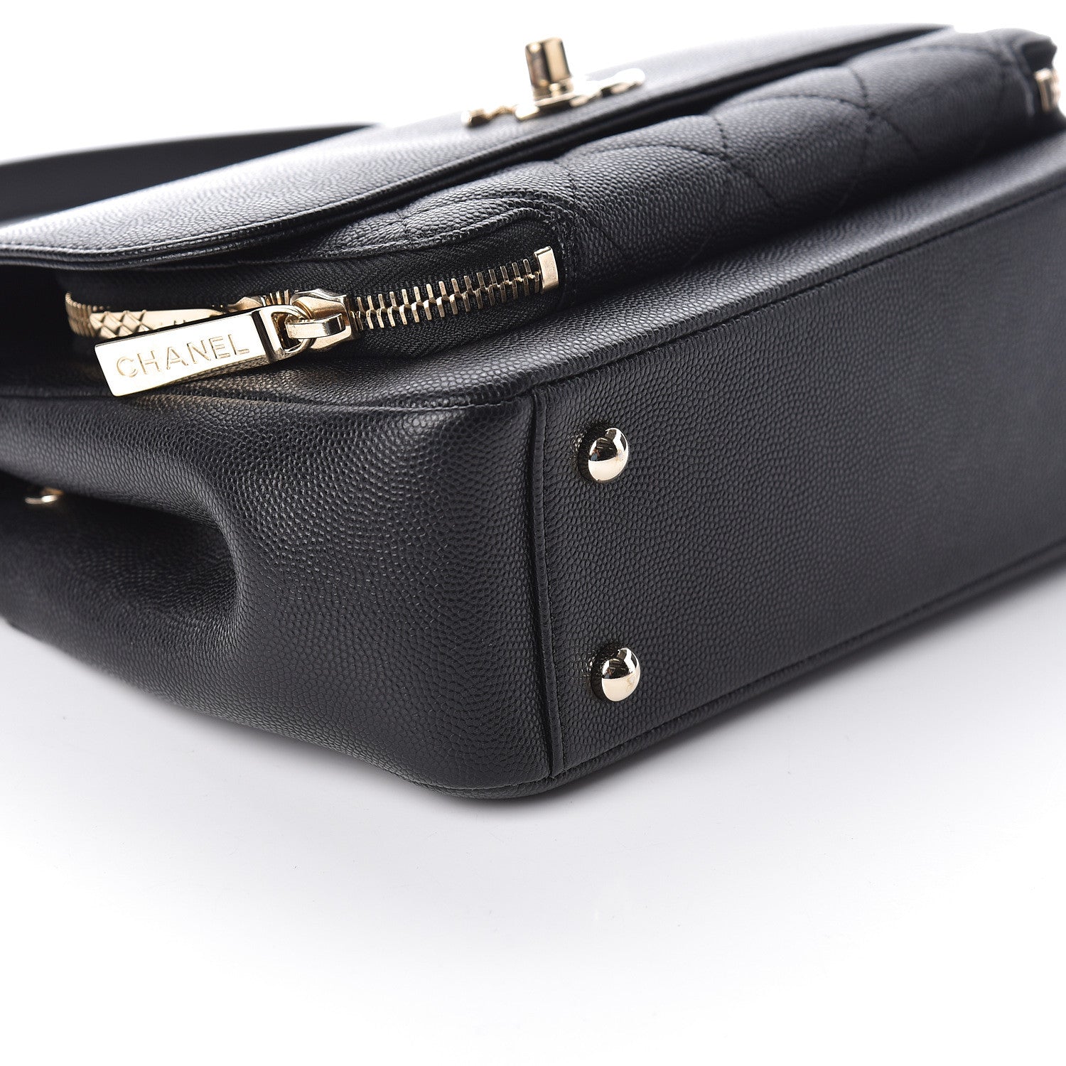 Chanel Caviar Quilted Medium Business Affinity Flap Black 8 of 9
