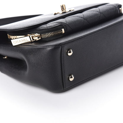 Chanel Caviar Quilted Medium Business Affinity Flap Black 8 of 9