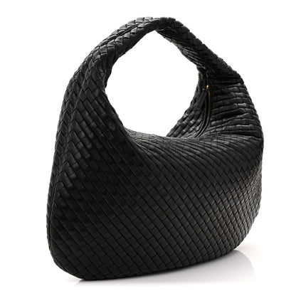 Bottega Veneta Supple Nappa Intrecciato Maxi Veneta Black 3 of 10
