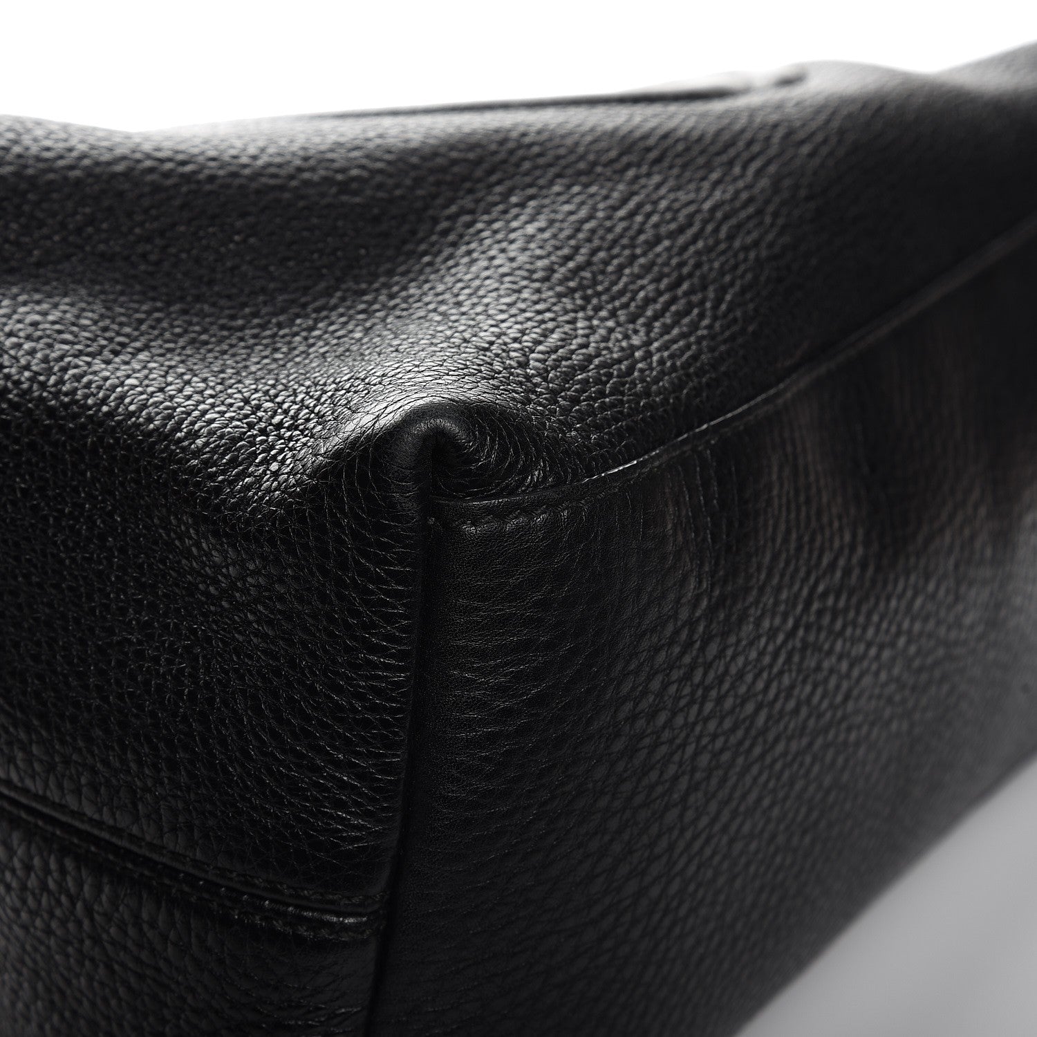 Gucci Pebbled Calfskin Medium Soho Chain Shoulder Bag Black 9 of 13