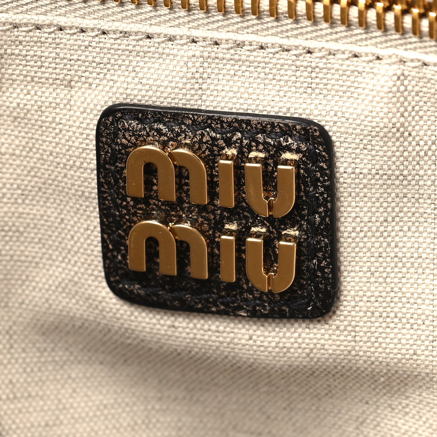 Miu Miu Nappa Ivy Bag Sand Coffee 6 of 9