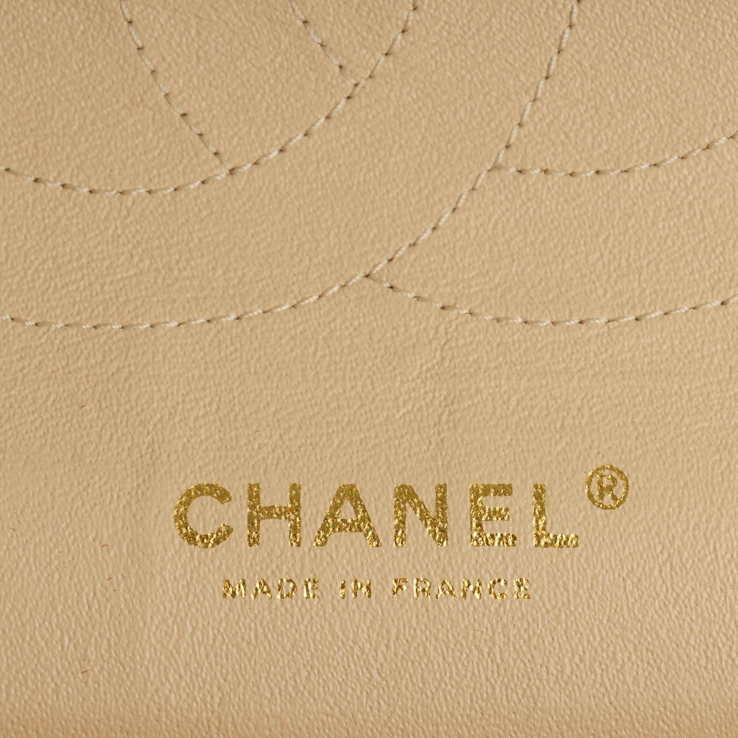 Chanel Caviar Quilted Jumbo Double Flap Beige Clair 9 of 11